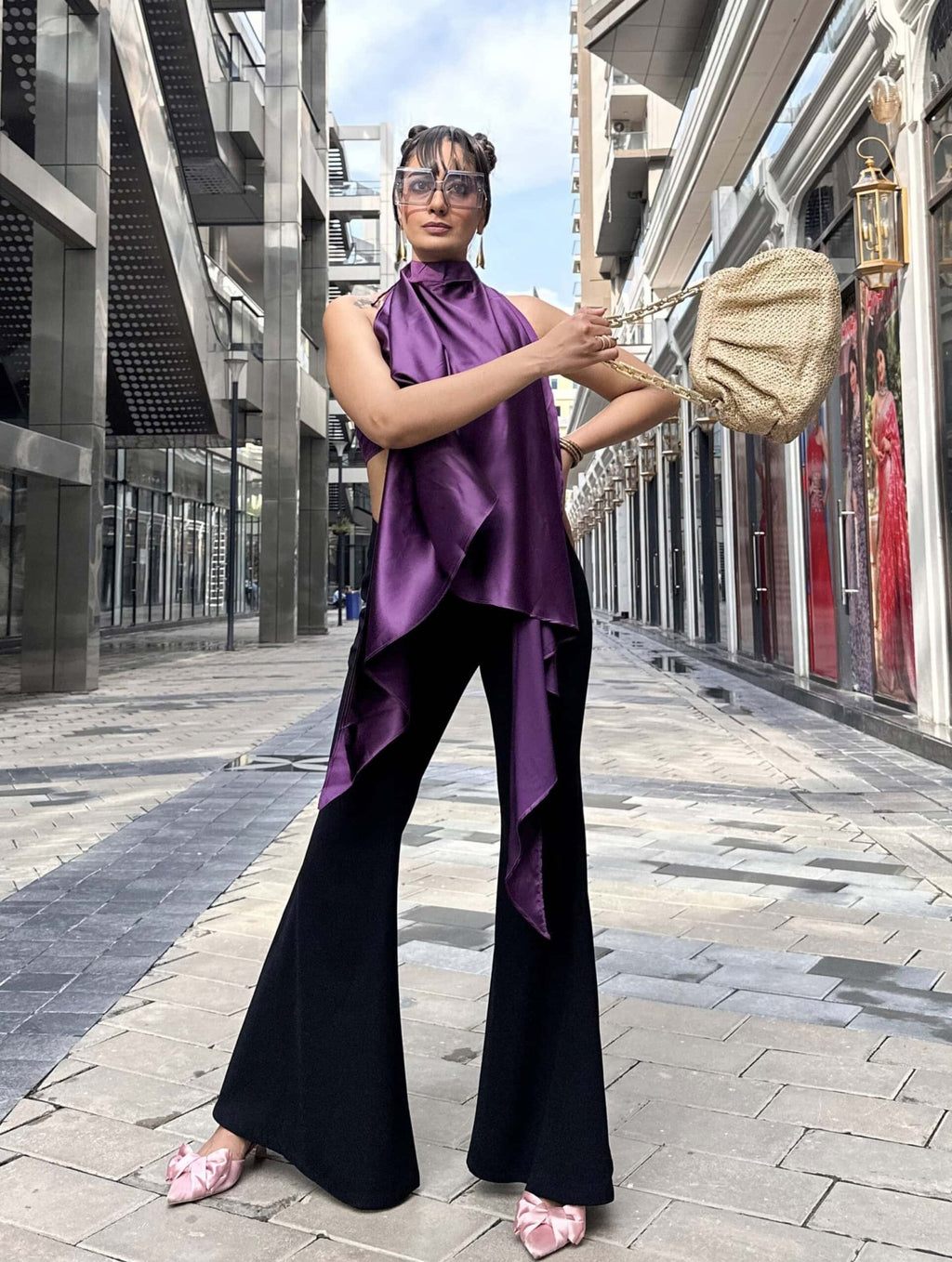 Aurora Cape with Bandeau Top - Sledge